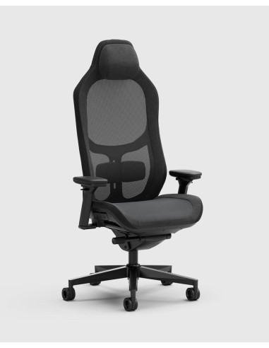 Fractal Design Refine 2 Mesh Dark Fotel Dla Gracza Wyściełane Siedzisko Tapicerowane Czarny