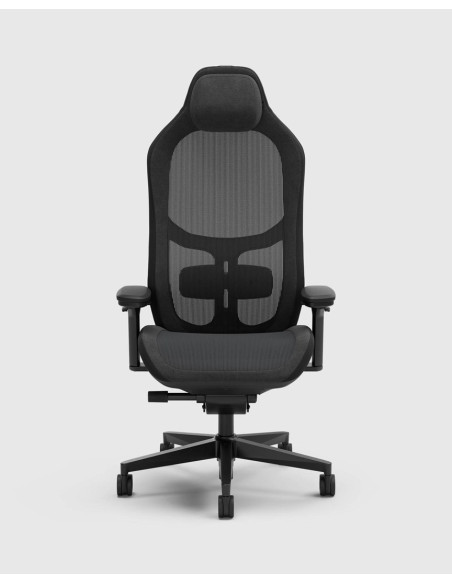 Fractal Design Refine 2 Mesh Dark Fotel Dla Gracza Wyściełane Siedzisko Tapicerowane Czarny