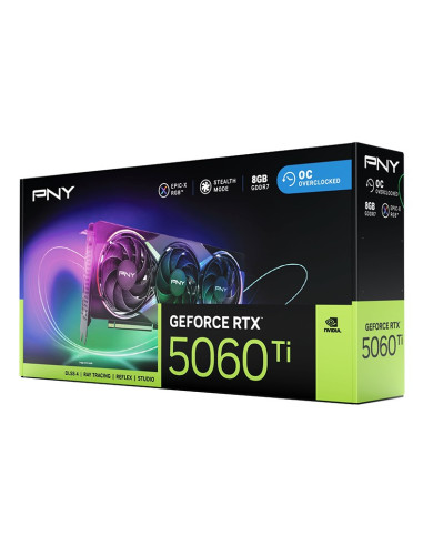 Pny Geforce Rtx 5060 Ti Epic-X Rgb Oc Nvidia 8 Gb Gddr7