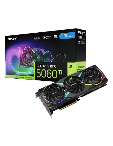 Pny Geforce Rtx 5060 Ti Epic-X Rgb Oc Nvidia 8 Gb Gddr7