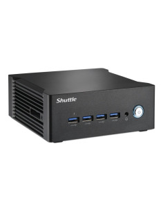 Shuttle Nano Pc Na10H Wielkość Pc 1L Czarny 8845Hs 3,8 Ghz 2