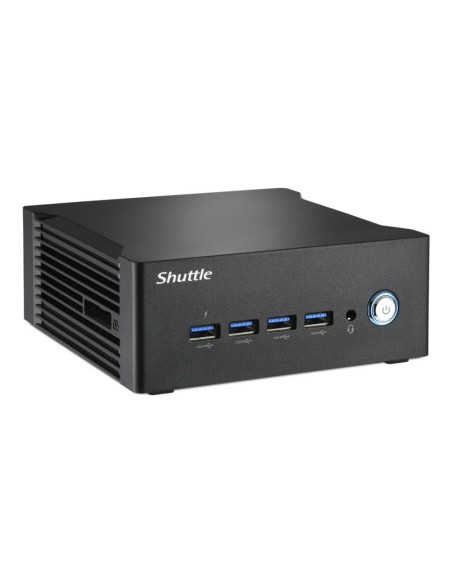 Shuttle Nano Pc Na10H Wielkość Pc 1L Czarny 8845Hs 3,8 Ghz