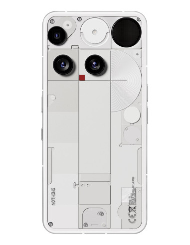 Nothing Phone (3) 16,9 Cm (6.67") Dual Sim Android 15 5G 12 Gb 256 Gb 5150 Mah Biały