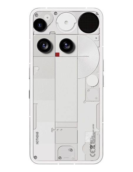 Nothing Phone (3) 16,9 Cm (6.67") Dual Sim Android 15 5G 12 Gb 256 Gb 5150 Mah Biały