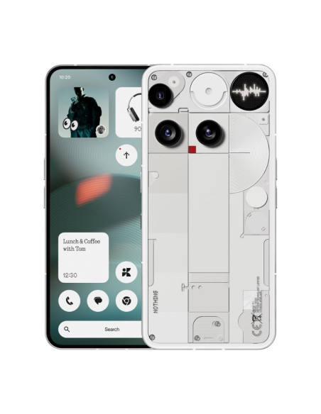 Nothing Phone (3) 16,9 Cm (6.67") Dual Sim Android 15 5G 12 Gb 256 Gb 5150 Mah Biały