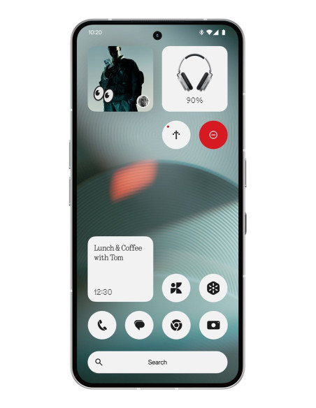 Nothing Phone (3) 16,9 Cm (6.67") Dual Sim Android 15 5G 12 Gb 256 Gb 5150 Mah Biały