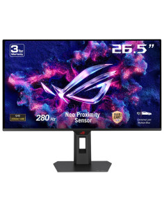 Asus Rog Strix Oled Xg27Acdms Monitor Komputerowy 67,3 Cm (26.5") 2560 X 1440 Px Quad Hd Qd-Oled Czarny