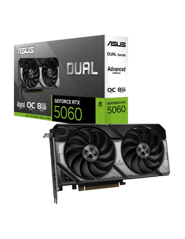 Asus Dual -Rtx5060-O8G-A Nvidia Geforce Rtx 5060 8 Gb Gddr7