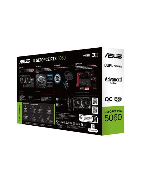 Asus Dual -Rtx5060-O8G-A Nvidia Geforce Rtx 5060 8 Gb Gddr7
