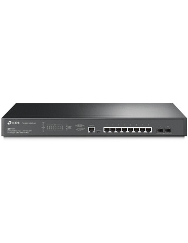 Tp-Link Omada Sg3210Xhp-M2 Przełącznik Sieciowy Zarządzany L2+ 2.5G Ethernet (100/1000/2500) Obsługa Poe 1U Czarny