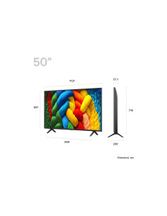 Lg Nanocell Ai 50Nano80A6B 127 Cm (50") 4K Ultra Hd Smart Tv Wi-Fi Czarny 2