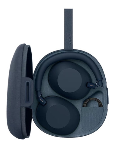 Sony Wh-1000Xm6 Zestaw Słuchawkowy Przewodowy I Bezprzewodowy Opaska Na Głowę Połączenia/Muzyka/Sport/Codzienność Usb Type-C Blu
