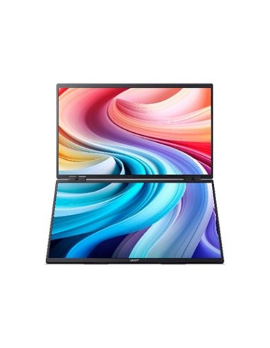 Acer Pd243Yebmiuux Przenośny Monitor Czarny 60,5 Cm (23.8") Lcd 1920 X 1080 Px