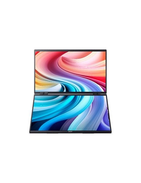 Acer Pd243Yebmiuux Przenośny Monitor Czarny 60,5 Cm (23.8") Lcd 1920 X 1080 Px