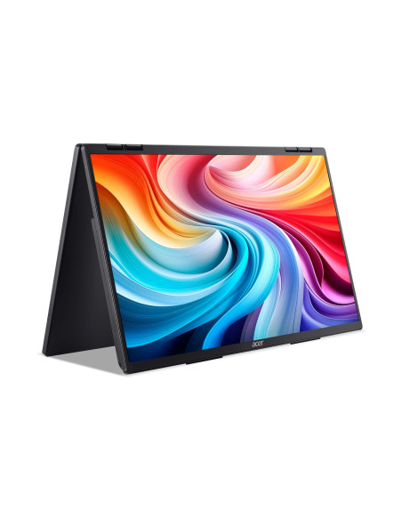Acer Pd243Yebmiuux Przenośny Monitor Czarny 60,5 Cm (23.8") Lcd 1920 X 1080 Px