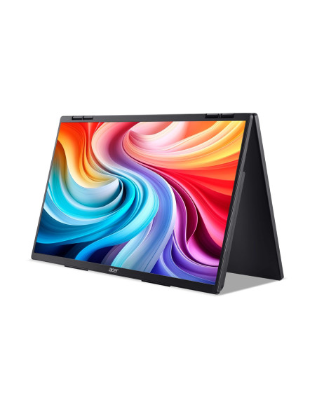 Acer Pd243Yebmiuux Przenośny Monitor Czarny 60,5 Cm (23.8") Lcd 1920 X 1080 Px