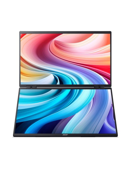 Acer Pd243Yebmiuux Przenośny Monitor Czarny 60,5 Cm (23.8") Lcd 1920 X 1080 Px
