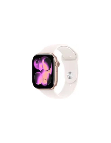 Apple Watch Series 11 Oled 42 Mm Cyfrowy 374 X 446 Px Ekran Dotykowy Złoto Różowe Wi-Fi Gps