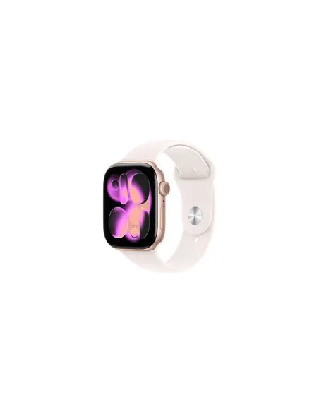 Apple Watch Series 11 Oled 42 Mm Cyfrowy 374 X 446 Px Ekran Dotykowy Złoto Różowe Wi-Fi Gps