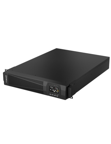 Zasilacz Awaryjny Ups Rack 1000Va/900W, 220V/50Hz, Tft Lcd Obrotowy, Snmp/Usb/Rs232/Epo, Ochrona Rj45, Vrla 2×9Ah, Magistrala 24