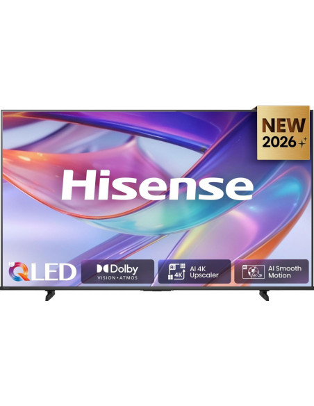 Hisense Tv | 43E7S | 43 | Smart Tv | Vidaa Smart Os | Uhd | Black