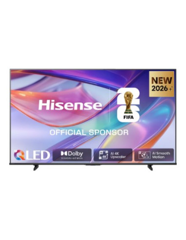 Hisense Tv | 43E7S | 43 | Smart Tv | Vidaa Smart Os | Uhd | Black
