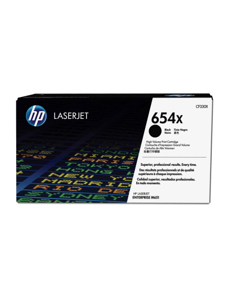 Hp Cartridge No 654X Hp654X Hp 654X Black Schwarz (Cf330X)