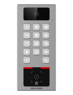 Hikvision Ds-K1T502Dbwx-Cqr Czytnik Kontroli Dostępu Terminal Kontroli Wejścia Szary