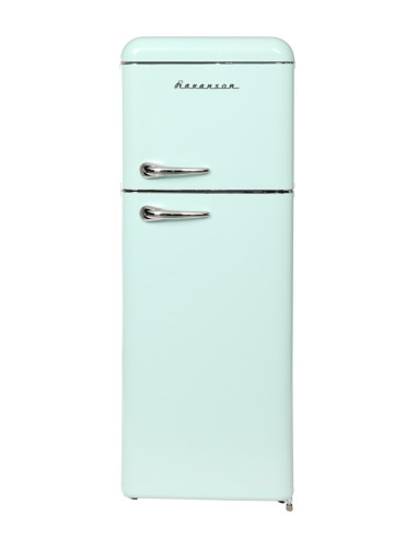 Lodówka Retro Ravanson Lkk-210Rm 545 X 585 X 1470 Mm | 160L | Klasa E | Miętowy