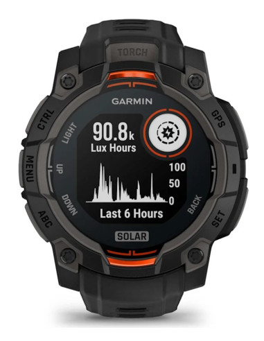Garmin Instinct® 3 – 45 Mm, Solar Zegarek Czarny