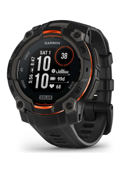 Garmin Instinct® 3 – 45 Mm, Solar Zegarek Czarny