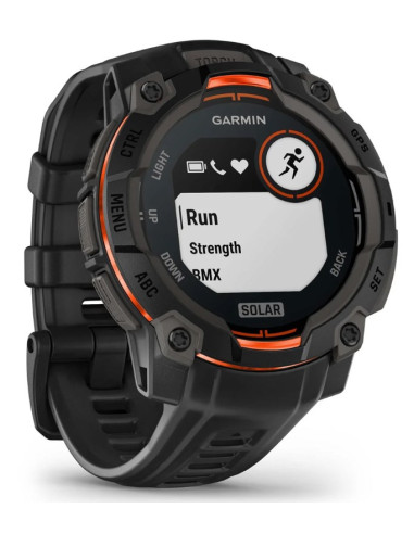 Garmin Instinct® 3 – 45 Mm, Solar Zegarek Czarny