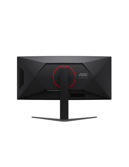 Aoc G4 Cu34G4Cap Monitor Komputerowy 86,4 Cm (34") 3440 X 1440 Px Ultrawide Quad Hd Lcd Czarny, Czerwony