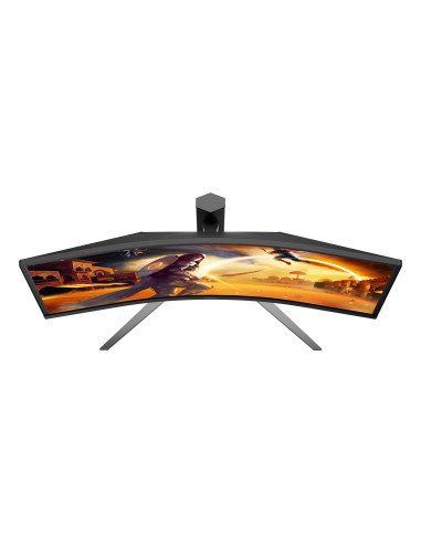 Aoc G4 Cu34G4Cap Monitor Komputerowy 86,4 Cm (34") 3440 X 1440 Px Ultrawide Quad Hd Lcd Czarny, Czerwony