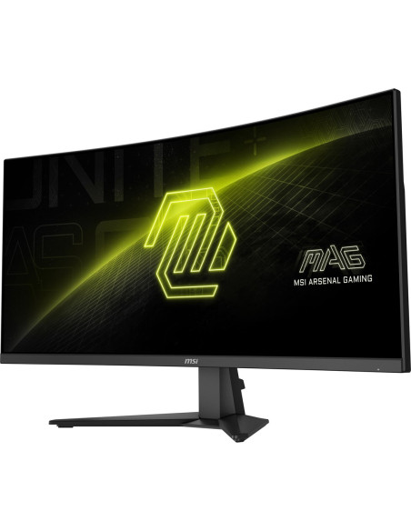 Msi Mag 346Cq Monitor Komputerowy 86,4 Cm (34") 3440 X 1440 Px Ultrawide Dual Quad Hd Lcd Czarny