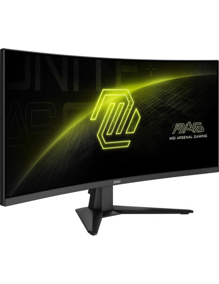 Msi Mag 346Cq Monitor Komputerowy 86,4 Cm (34") 3440 X 1440 Px Ultrawide Dual Quad Hd Lcd Czarny
