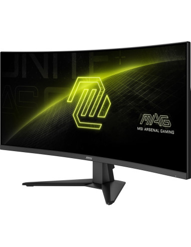 Msi Mag 346Cq Monitor Komputerowy 86,4 Cm (34") 3440 X 1440 Px Ultrawide Dual Quad Hd Lcd Czarny