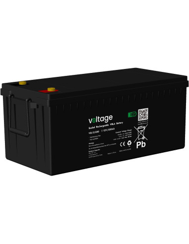 Akumulator Agm Voltage Long Life 12V 200Ah Vel12-200 (Żywotność 15 Lat)