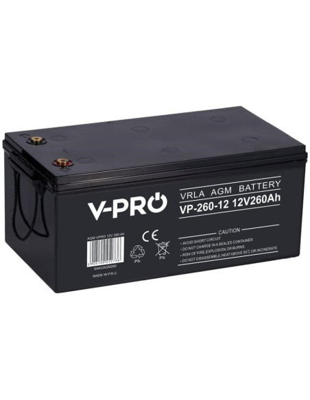 Akumulator Volt Polska Agm Vpro 12V 260Ah