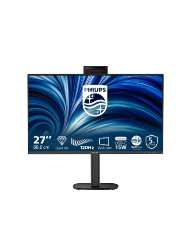 Philips 27B2N3500Jh Monitor Komputerowy 68,6 Cm (27") 2560 X 1440 Px Quad Hd Lcd Czarny