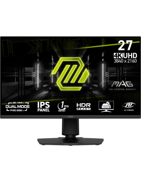 Msi Mag 275Upd E14 Monitor Komputerowy 68,6 Cm (27") 3840 X 2160 Px 4K Ultra Hd Czarny