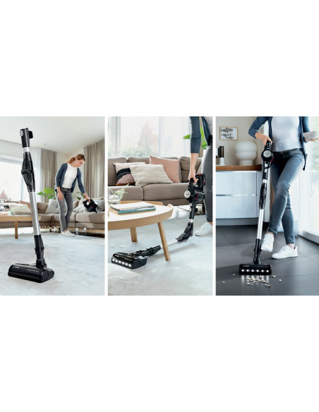 Bosch Bcs711Pet Pionowy Odkurzacz Bateria Suchy Bez Worka 0,3 L Czarny, Czerwony 3 Ah