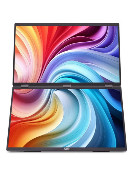 Acer Pd193Qebmiuux Monitor Komputerowy 47 Cm (18.5") 1920 X 1080 Px Double Full Hd Led Szary