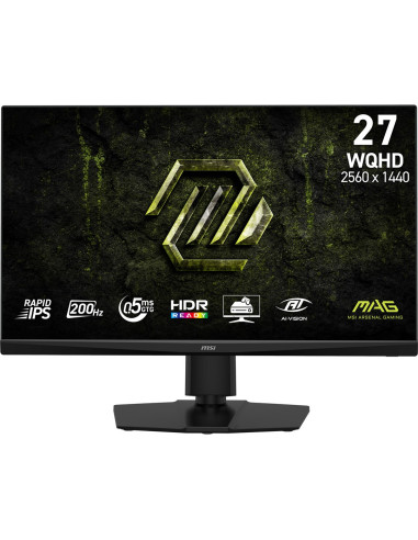 Msi Mag 272Qpf E20 Monitor Komputerowy 68,6 Cm (27") 2560 X 1440 Px Wide Quad Hd Led Czarny