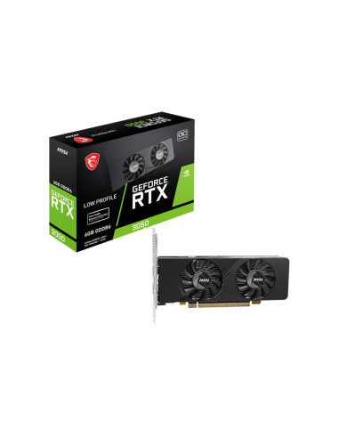 Msi Geforce Rtx 3050 Lp E 6G Oc Karta Graficzna Nvidia 6 Gb Gddr6