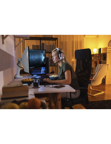 Ergotron Hx Desk Monitor Arm/With Hd Pivot Matte Black
