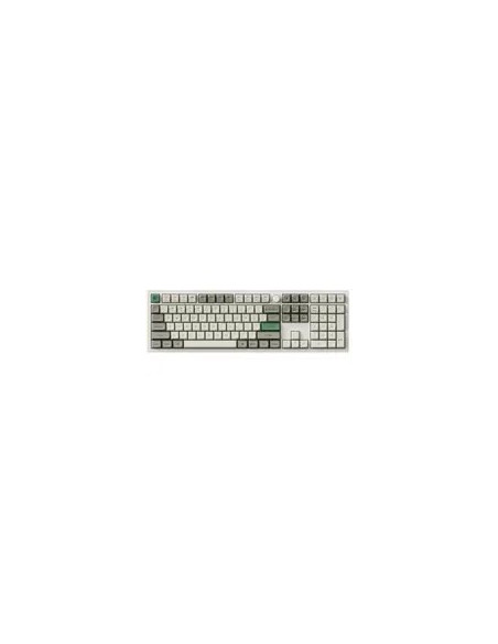 Keychron Q6 He Klawiatura Gaming Usb + Rf Wireless + Bluetooth Qwerty Ciemny Zielony, Biały