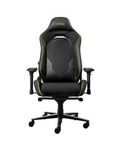 Trust Gxt 721 Ruya Pro - Wysokiej Jakości Wygodne Krzesło Do Gier (Czarne)