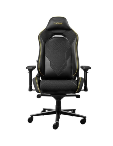 Trust Gxt 721 Ruya Pro - Wysokiej Jakości Wygodne Krzesło Do Gier (Czarne)