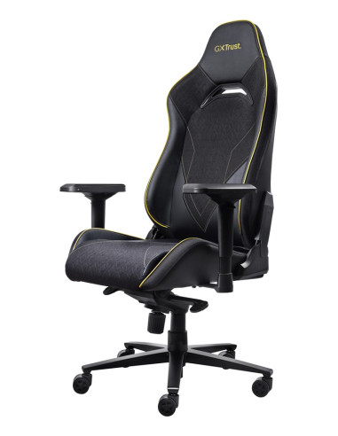Trust Gxt 721 Ruya Pro - Wysokiej Jakości Wygodne Krzesło Do Gier (Czarne)